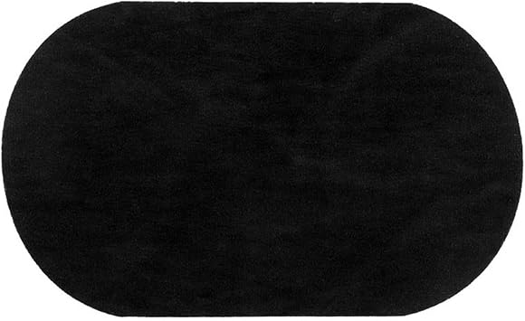 Repair Patches - 4 PCS Elbow Knee Iron-on Velvet Patches, Black