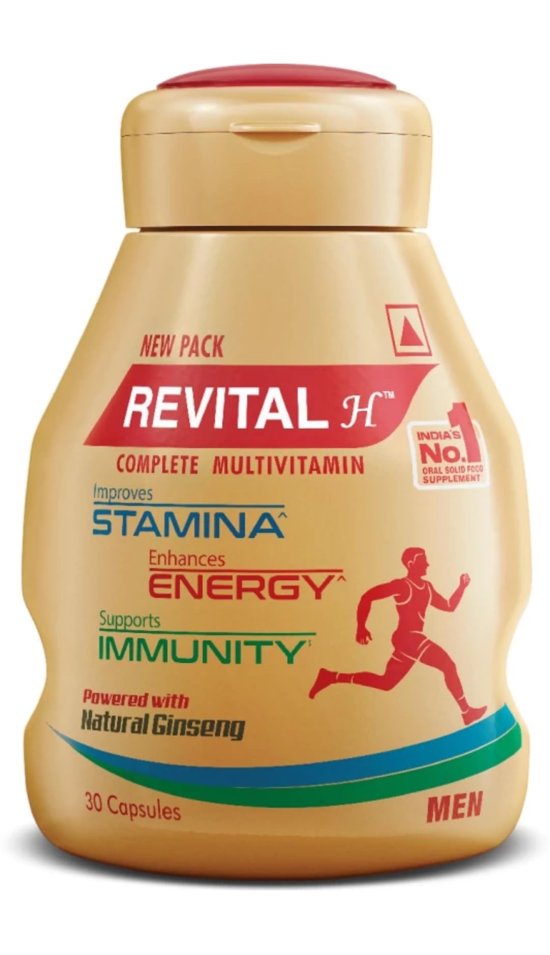 Revital Complete Multivitamin for Men, 30 Capsules, Improves Stamina, Enhances Energy, Supports Immunity, Powered with Natural Ginseng (pack of 1) (B0DDQL8VDV) Amazon Price History, Amazon Price Tracker