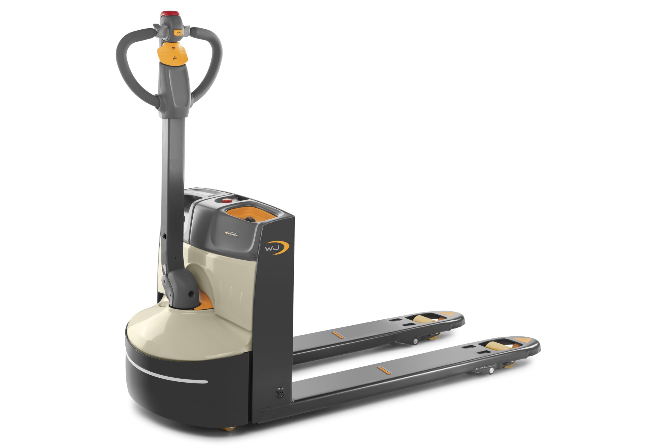 Crown WJ 50 Series Elektro-Hubwagen | Tragfähigkeit 1500 kg | V-Force Lithium-ion Batterie 48 V / 14.7-24.5 Ah | Kurze Ladezeit | Tandem-Polyurethanrollen | 1150 mm Gabellänge