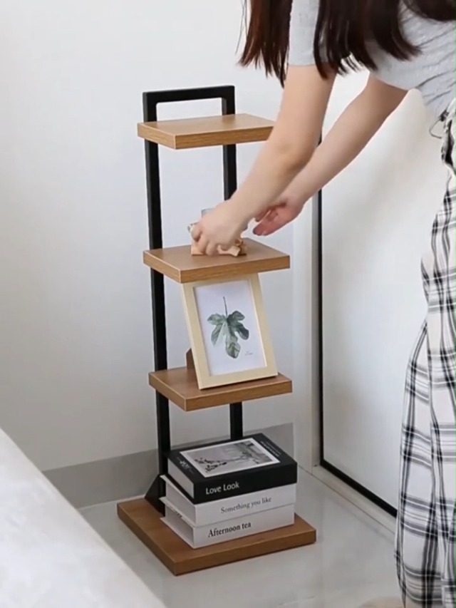 Amazon｜本棚 スリム 大容量 ブックタワー おしゃれ 高さ87cm-190cm