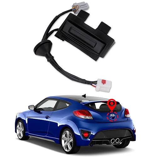 Yinlowa Interruptor de cierre del maletero del botón de liberación de la escotilla compatible con el motor Hyundai Veloster 1.6L L4 2012-2017 –