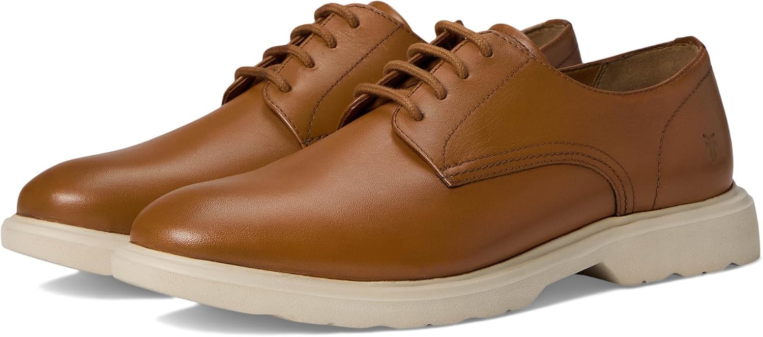 Frye Connor Oxford Men's Leather Dress Shoes - Classic Stylish Oxfords-Shoes for Formal & Casual Wear, Durable & Comfortable