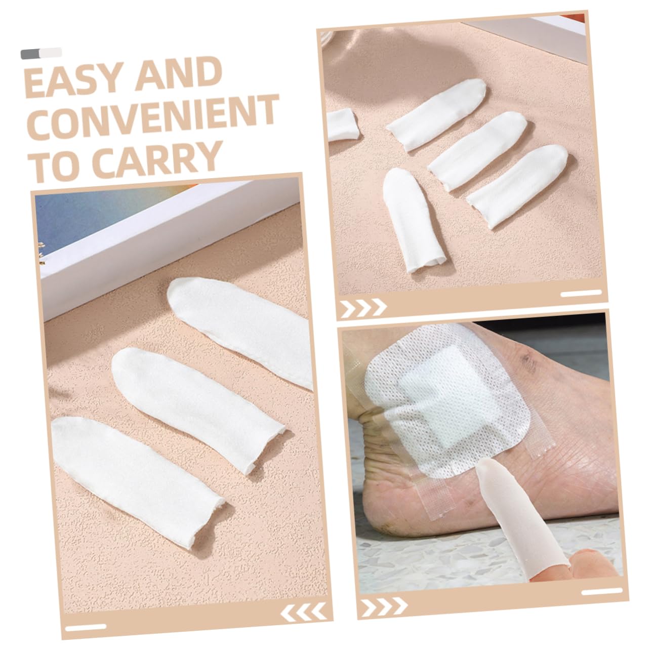 HAWILLOSCH Protect Your Fingers: 200pcs Cotton Cut Resistant Breathable Easy to Carry for Kitchen Craft