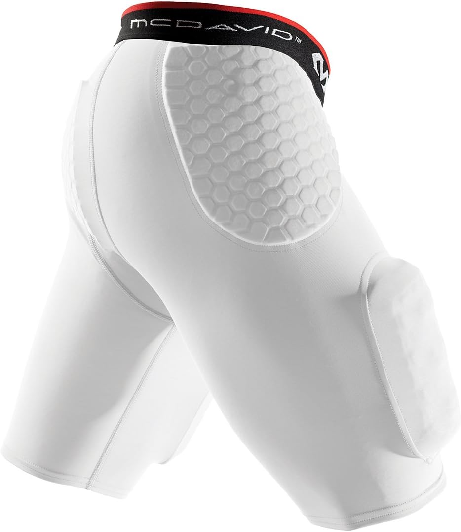 McDavid Youth Hex Girdle with HardShell Thigh Guards
