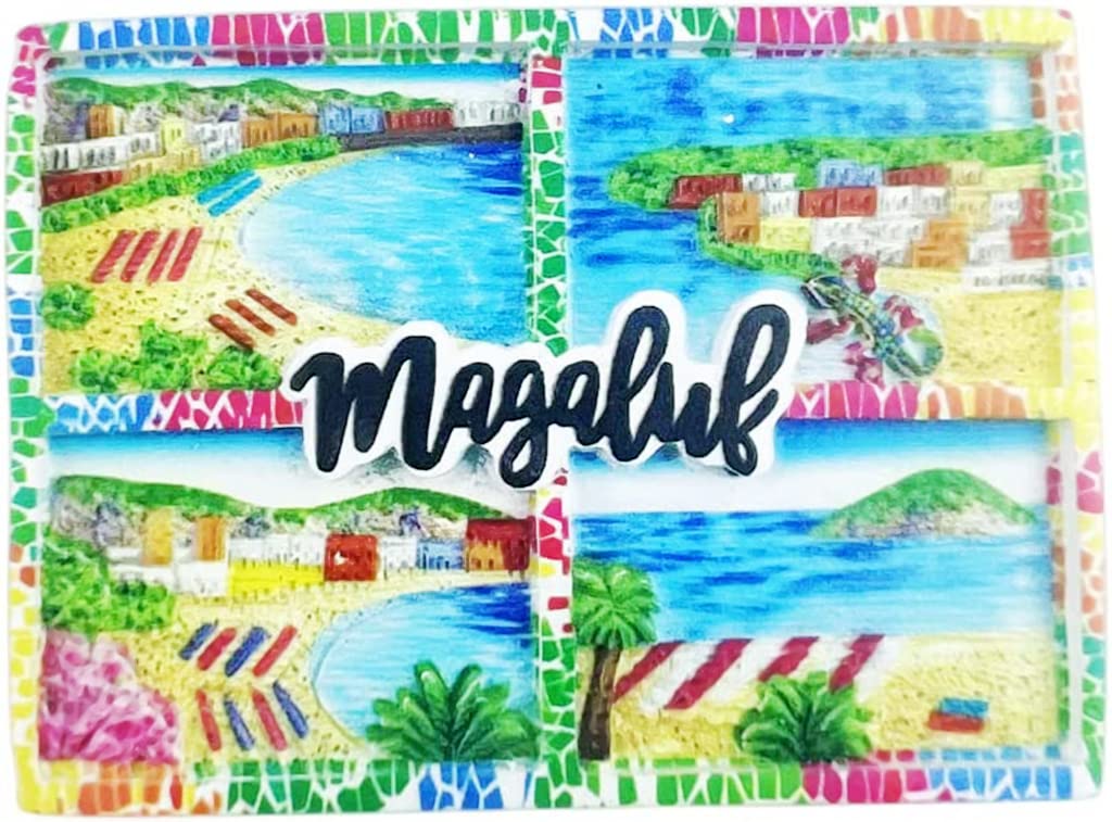 Magaluf Mallorca Spain Fridge Magnet Refrigerator Magnet Decoration Magnet Sticker Souvenir Resin Crafts