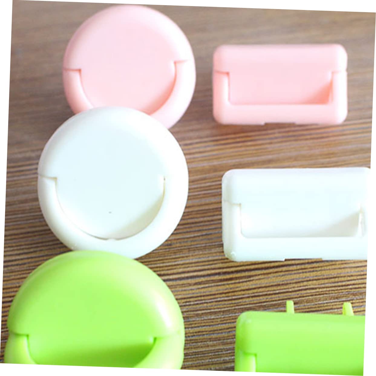 Vaguelly Cache-prise de Sécurité pour Bébé, Couvercle Intégral de Prise en Abs, 60 Pièces, Protection Garçon et Filles, Blanc, pour Maison