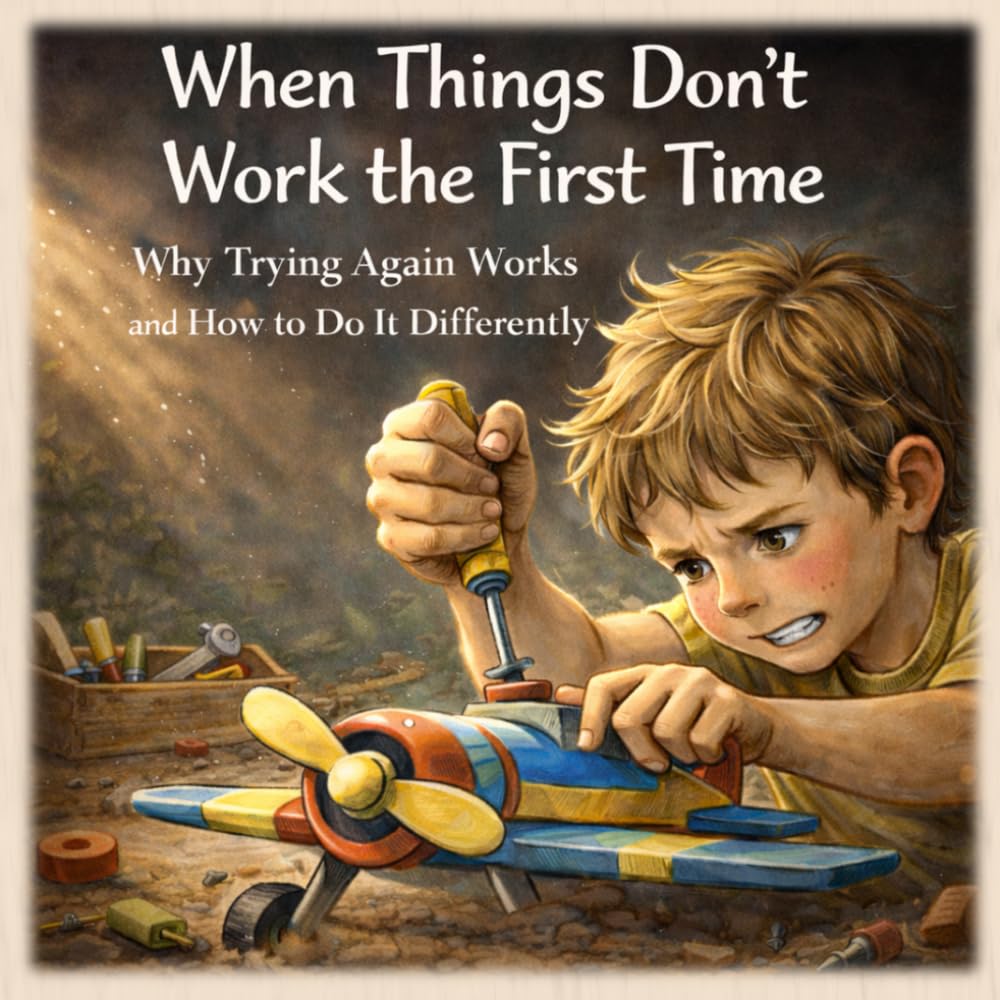 When Things Don’t Work the First Time - Why Trying Again Works and How to Do It Differently for Kids: What if trying again is not the same as trying the same way? (Books That Feel Safe)