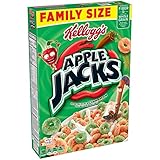 (Discontinue by Manufacture r)Kellogg's Apple Jacks Breakfast Cereal, Family Size, 21.7 Ounce Box