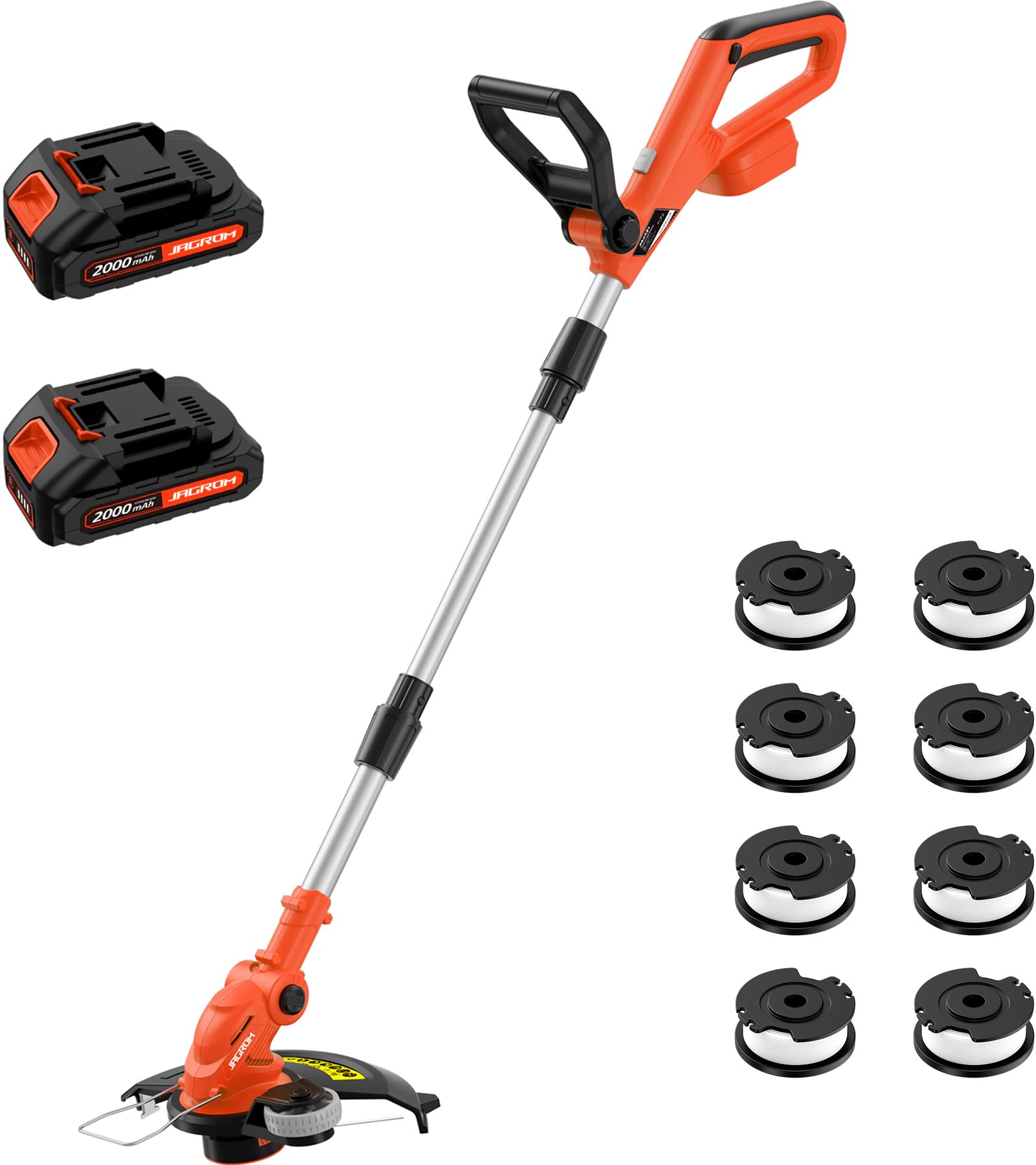 JAGROM 12-inch Cordless String Trimmer