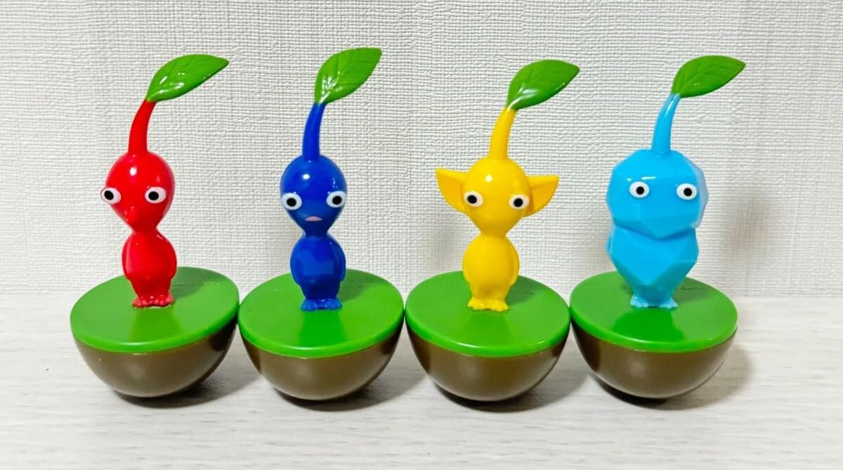 新品 ☆ ピクミン グッズ 342個 ゆらゆらフィギュア まとめ売り 人気 任天堂 ピクミン ゆらゆらフィギュア 全4種セット 青ピクミン 赤