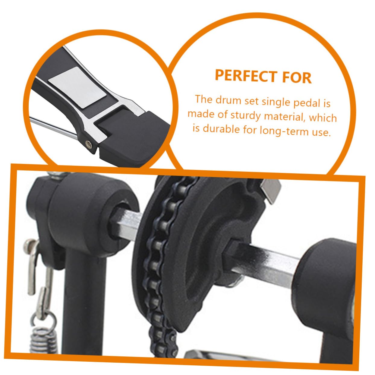 SHOWERORO Per Grancassa Heavy Duty Accessorio Per Batteria Musicisti Jazz e Appassionati Percussioni