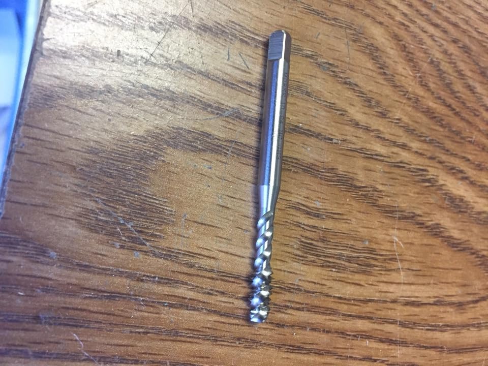 10-24 GH3 3 Flute High Speed Steel Spiral Flute Bottom Tap Made in USA