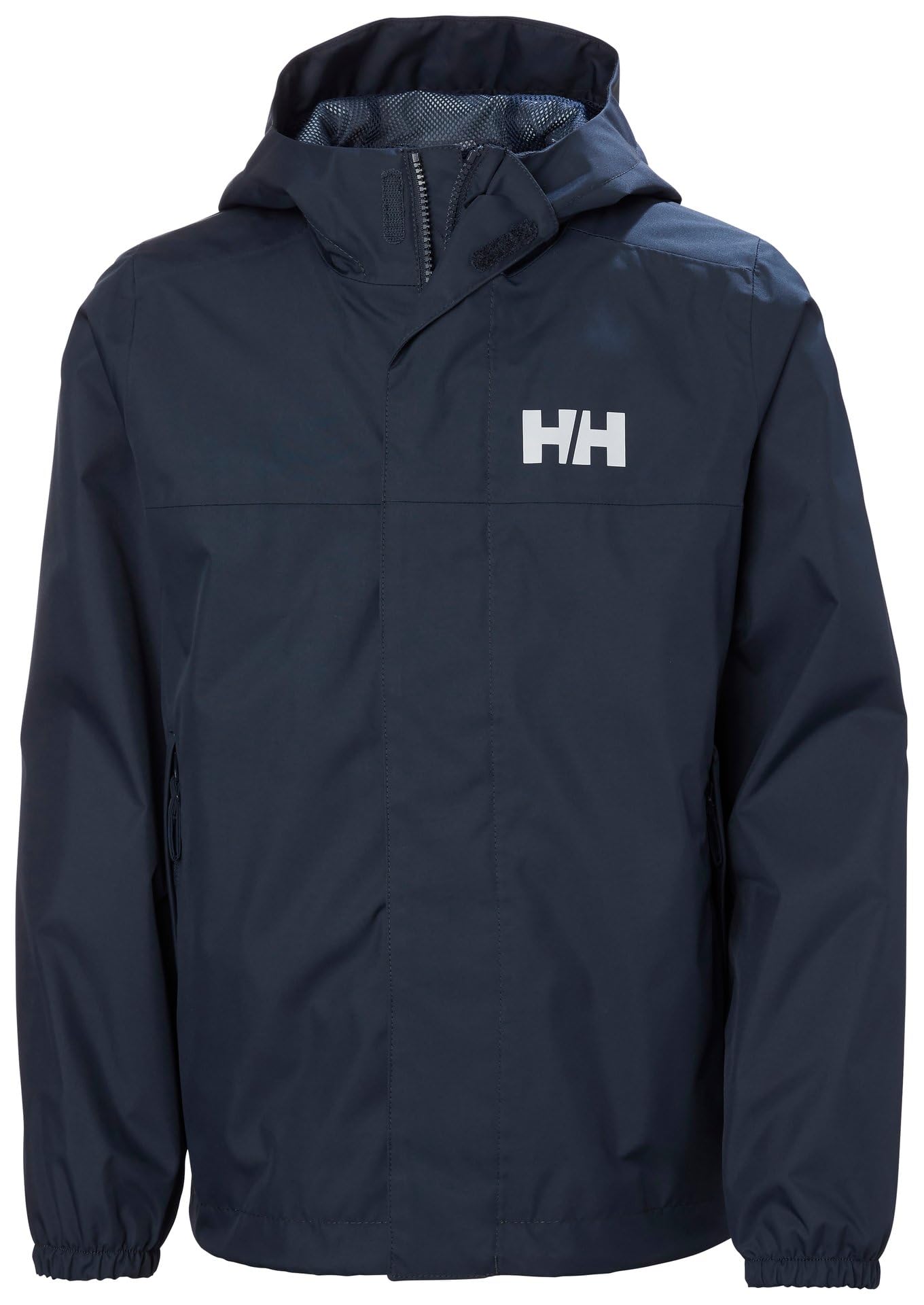 Helly-Hansen Vancouver - Chaqueta impermeable para jóvenes, protección HELLY TECH, costuras selladas, capucha desmontable, puños elásticos