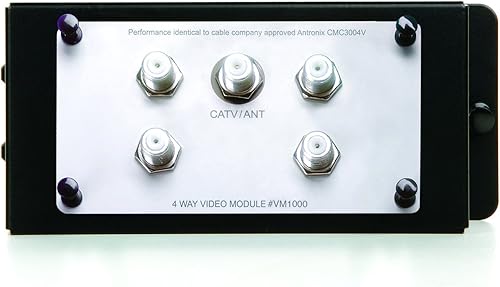 Miniatura 4 de On-Q & AC1060 - Soporte de montaje para estantes, color blanco