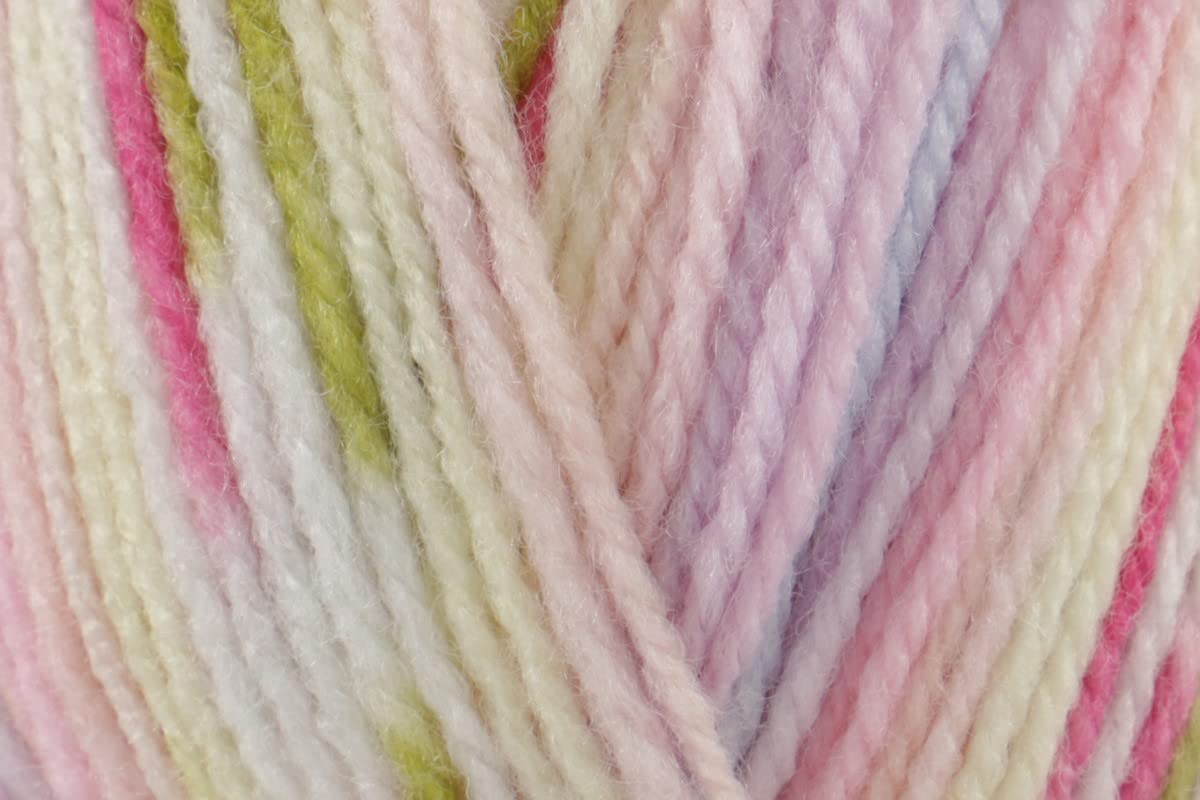 Sirdar Hayfield Baby Blossom DK Crochet Yarn, Nylon Acrylic Blend Double Knitting Wool for Hoodies, Jumpers, Sweaters, Blankets & Throws - 100g Balls - Buttercup(353) - Pack of 5
