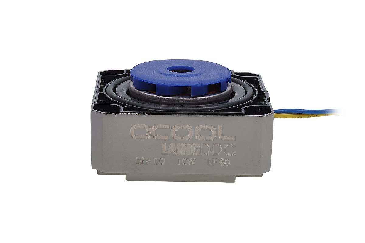 Alphacool Laing DDC Negro, Níquel - Accesorios de refrigeración (61 mm, 60 mm, 21 mm, 331 g)