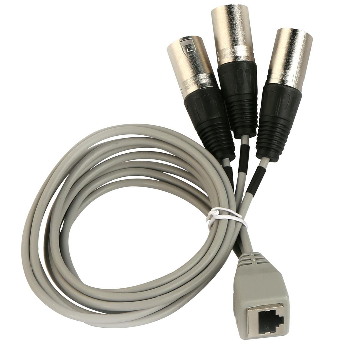AUDIX CBLM3XLR Cable Breakout - RJ45 hembra a 3 conectores XLR macho para sistemas de micrófono de techo M3