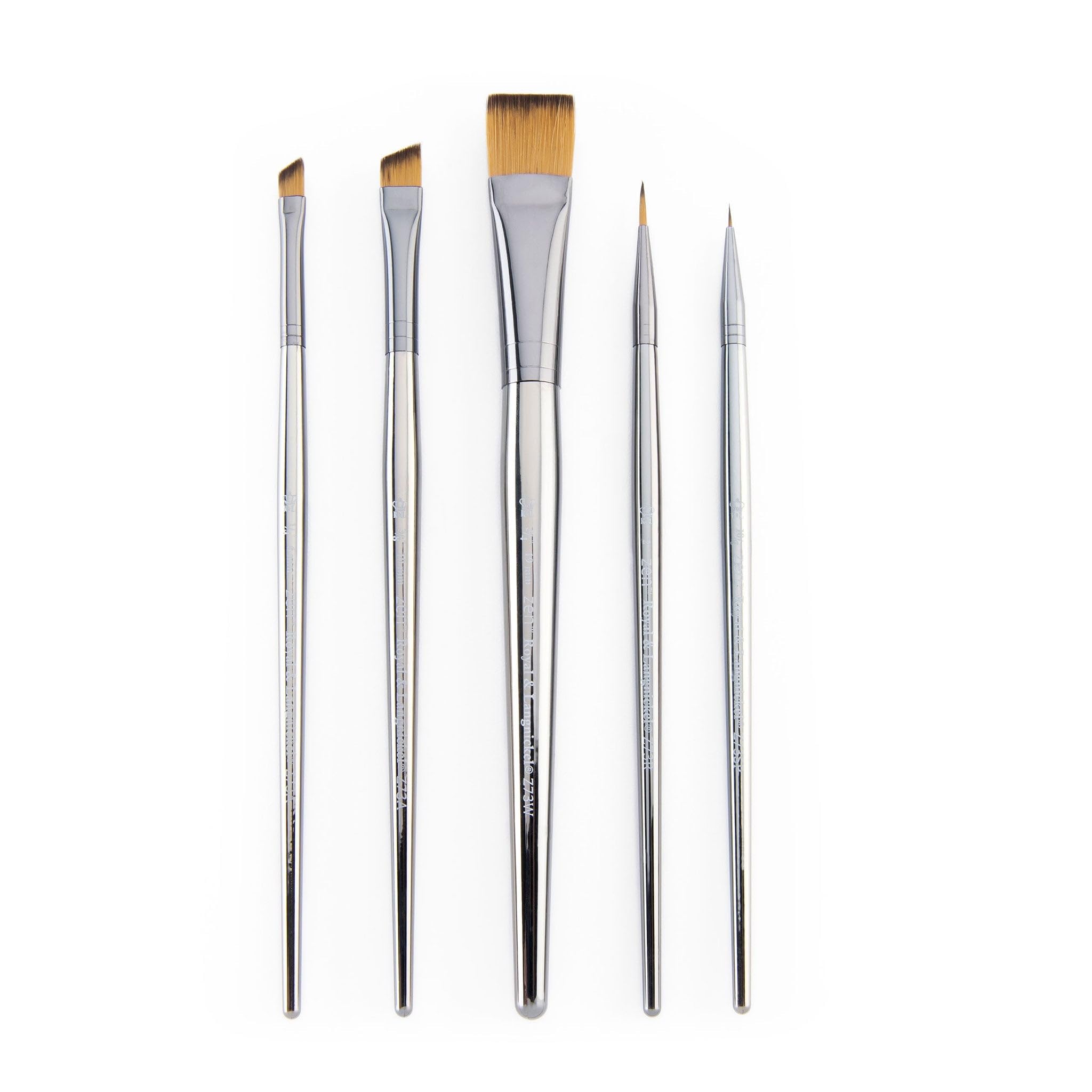 Amazon.com: Royal & Langnickel, Zen Series 73 Set of 5 Brushes