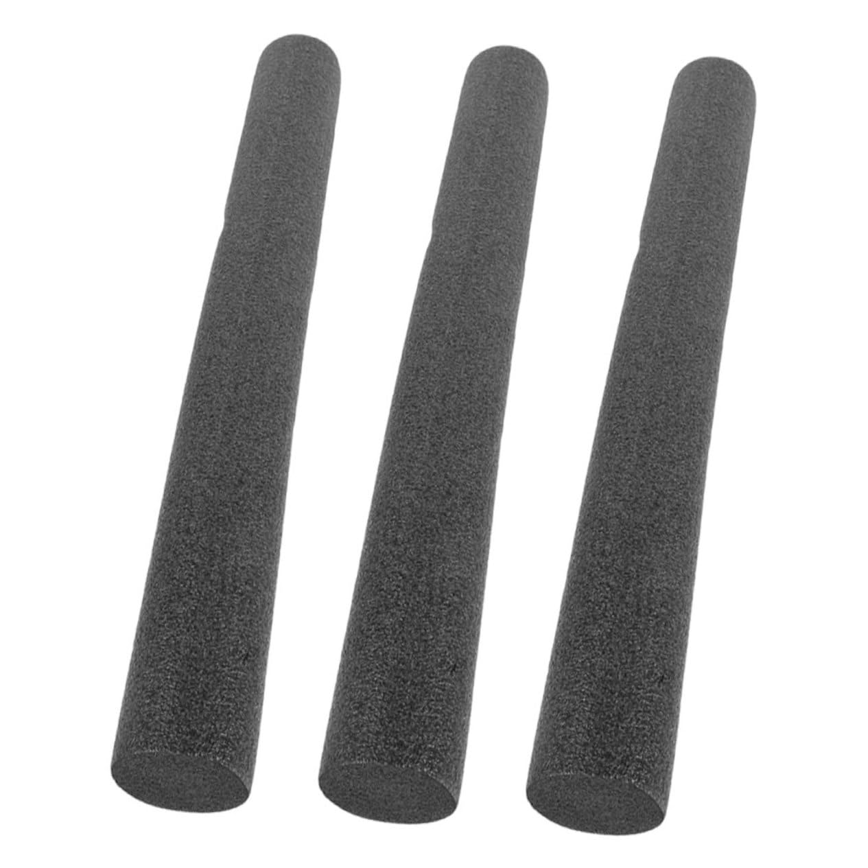 VANZACK 3pcs Set Blocking Rod for Sports Basketball Sports Rod Multi-Function Practice Wear-Resistant Training Sports Practice Rod Sports Equipment Pearl Cotton Black