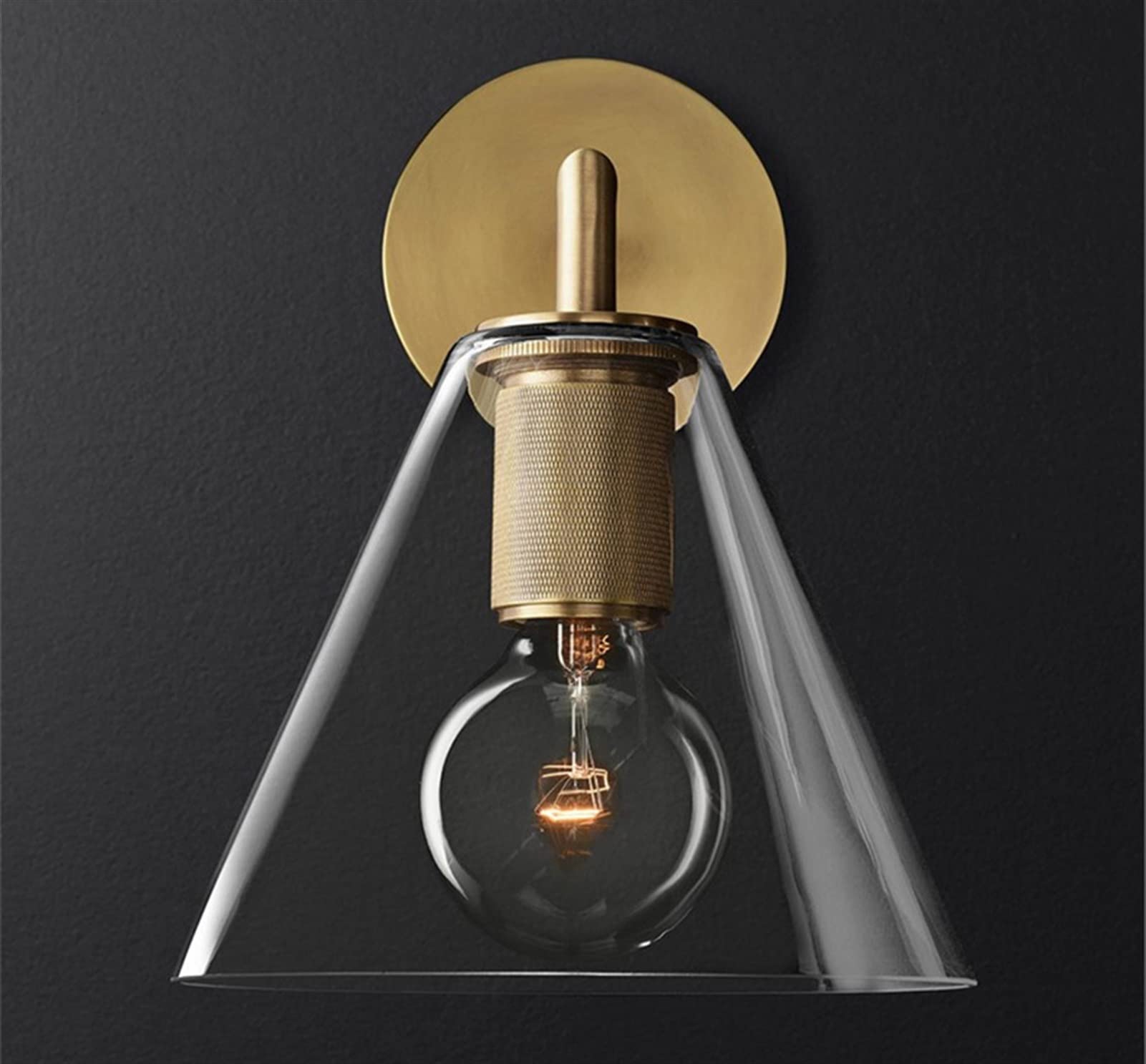 FZQSXAZU Post-Modern Wall Lights Living Dining Room Glass Lamp Corridor Background Sconces Bedside Lamp,Wall Decorations
