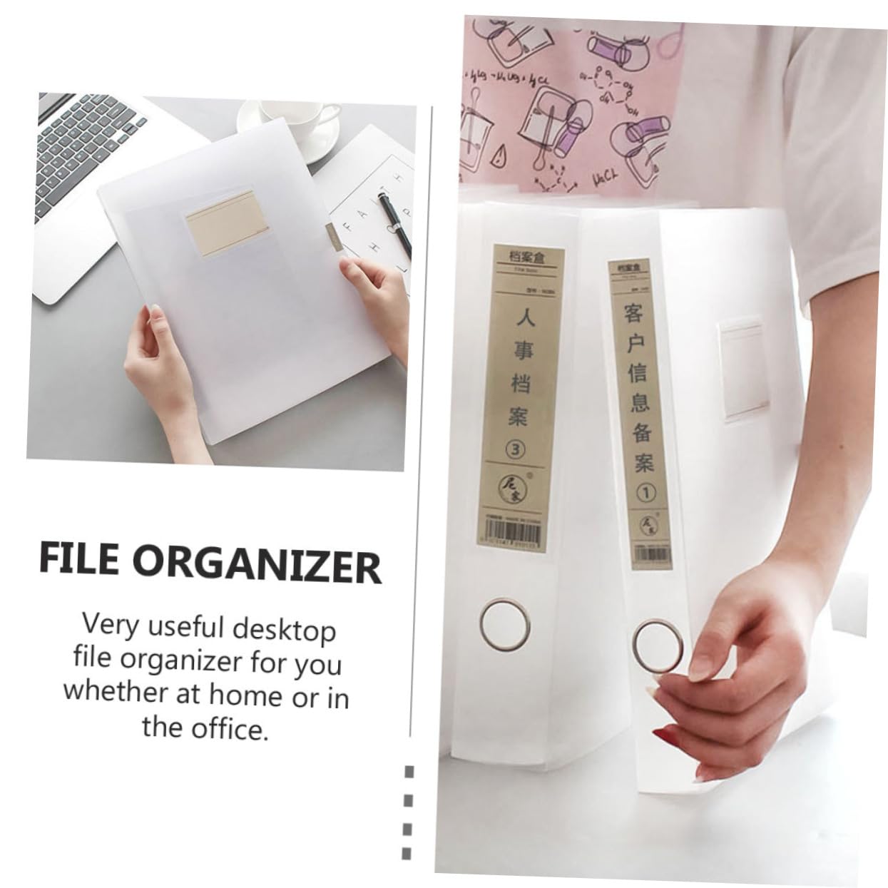 4pezzi Scatole Archiviazione Documenti Trasparenti Organizzatori Pratici Per e Casa Preventivi Per Facile Consultazione