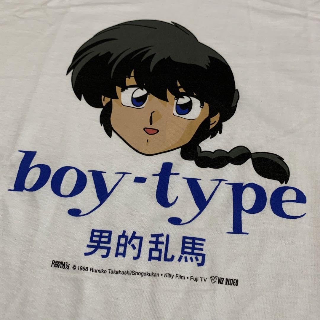 Amazon.co.jp: 90s ヴィンテージ らんま1/2 早乙女乱馬 Tシャツ XL 