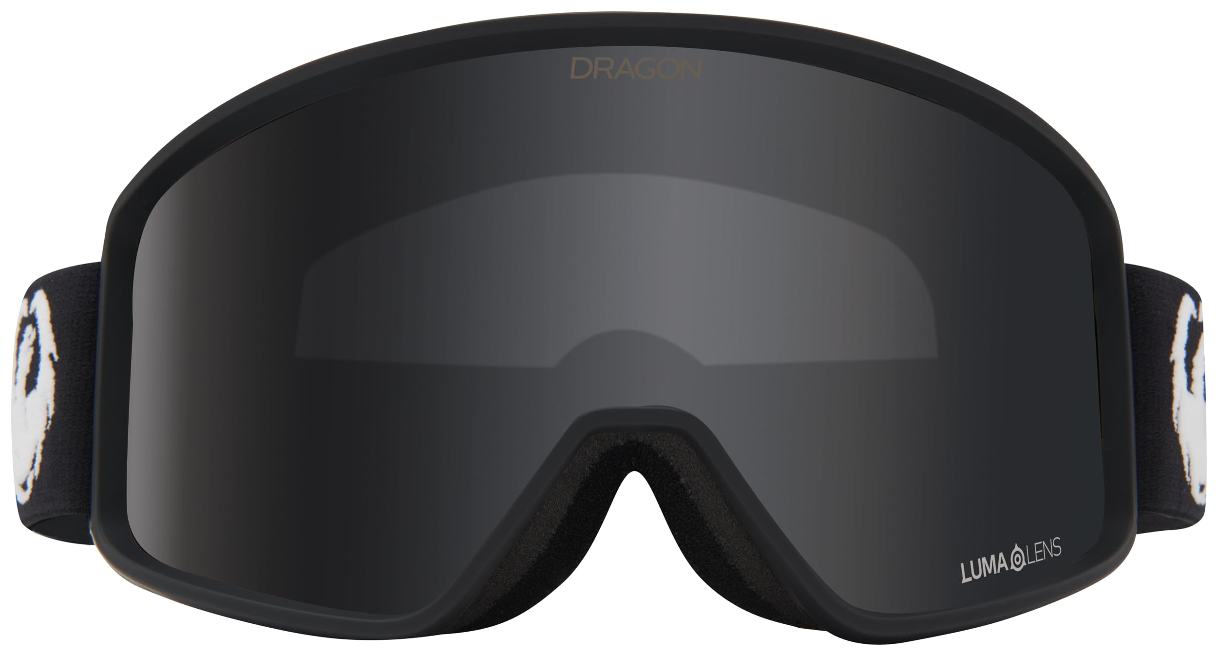 Dragon Unisex DXT OTG Snow Sport Goggle - Classic Black Frame | Lumalens Dark Smoke Lens