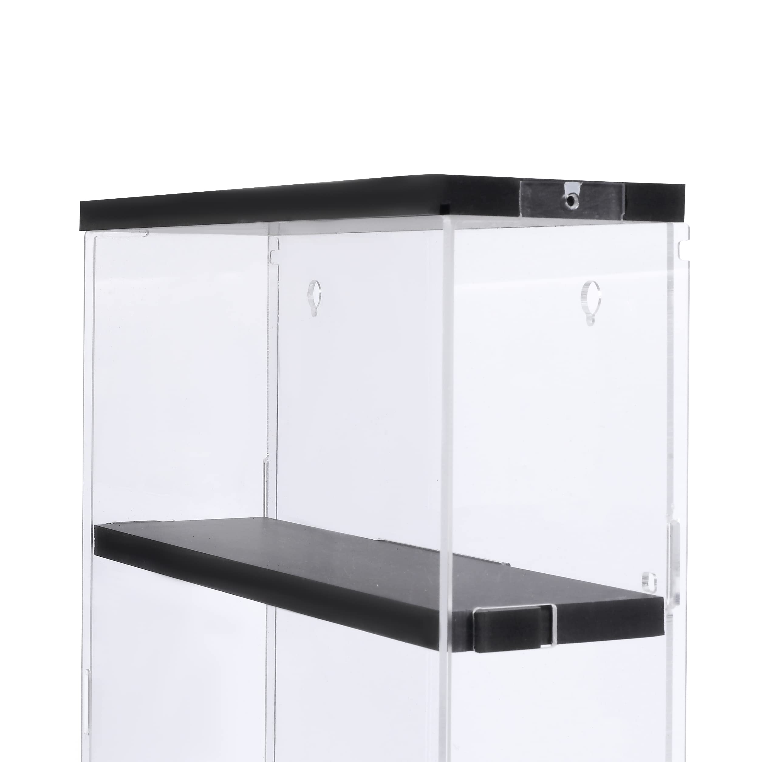 Buy Nynelly 3 Level Acrylic Display Case, Wall Mounted Display Box Countertop Display
