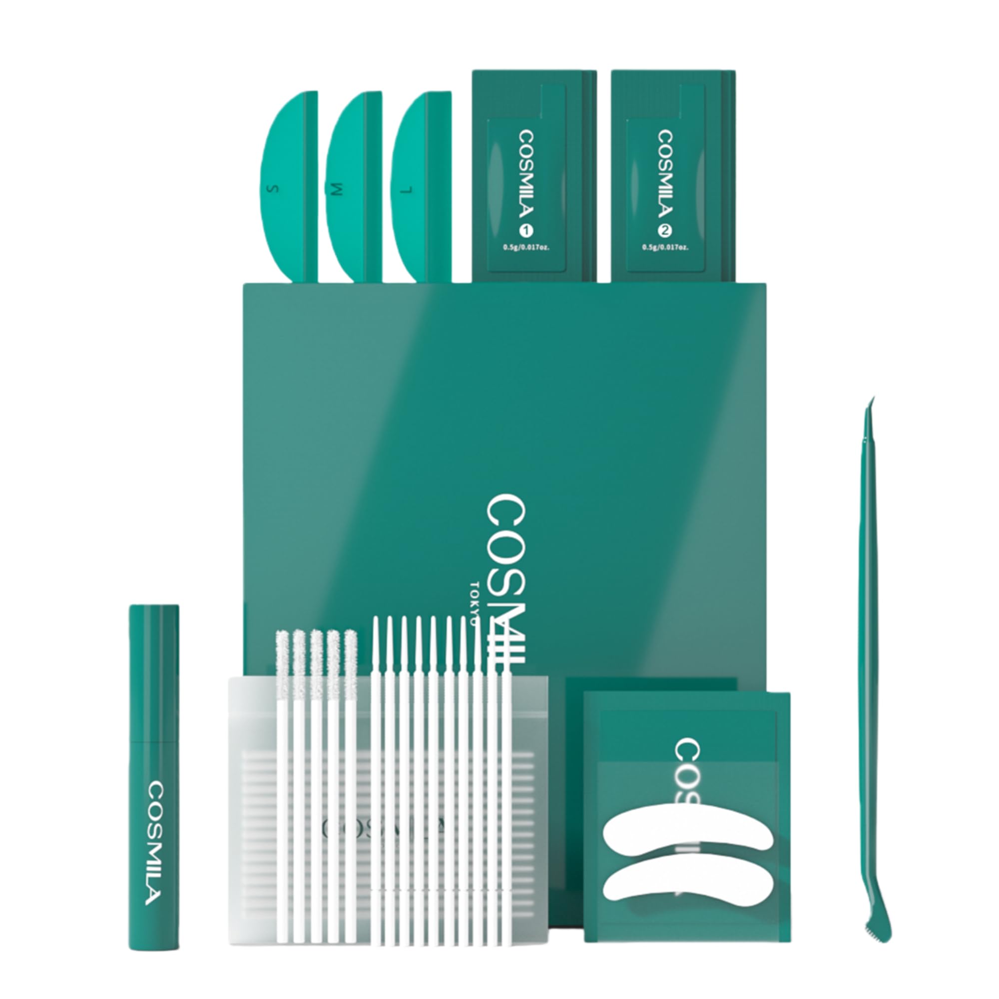 COSMILA 【COSMILA Official】Made in Japan Lash Lift Kit – Hypoallergenic & Sensitive Skin Friendly – For Professional Application & Up to 6+ Weeks Lasting – 5 Treatments (Individually Packaged : Beauty