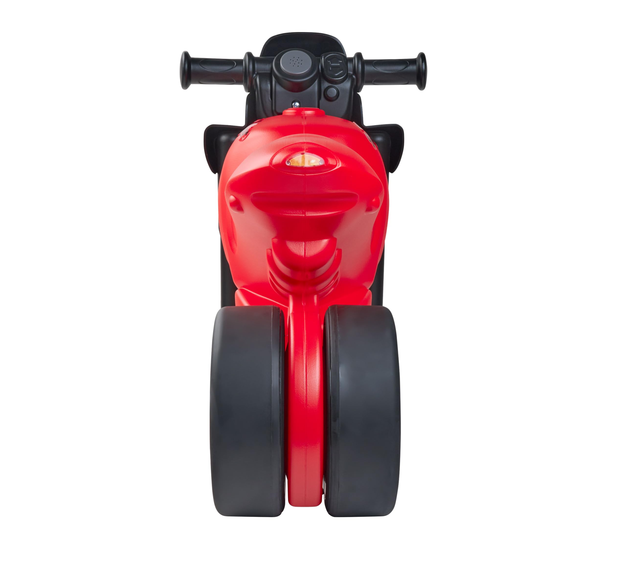 Big Sport Bike Laufrad Rot - Kinder-Laufrad mit Breiten Reifen, robust, hohe Kippsicherheit, tiefergelegter Sitz, bis 25 kg belastbar, für Kinder ab 1,5 Jahr