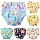 Waterproof Rubber Training Underwear for Toddlers,Toddler Plastic Potty Training Underwear Toddler R