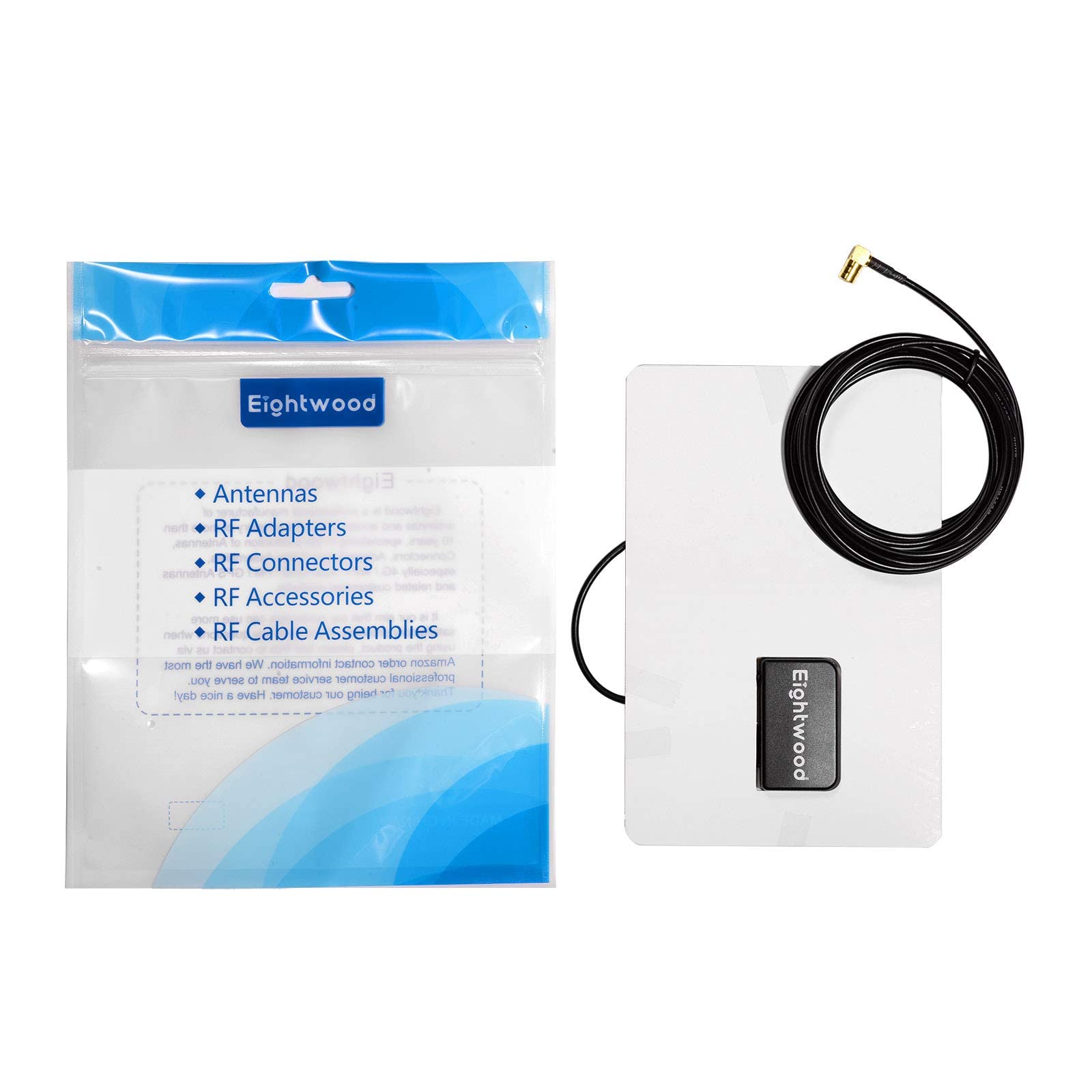 Eightwood DAB antena samochodowa + AM/FM dla Pioneer, Clarion, Kenwood, Alpine i JVC