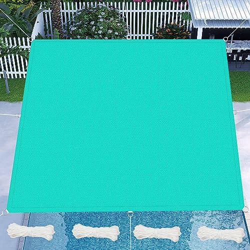 Voile d'ombrage 100% polyester bleu ciel hydrofuge pour extérieur编