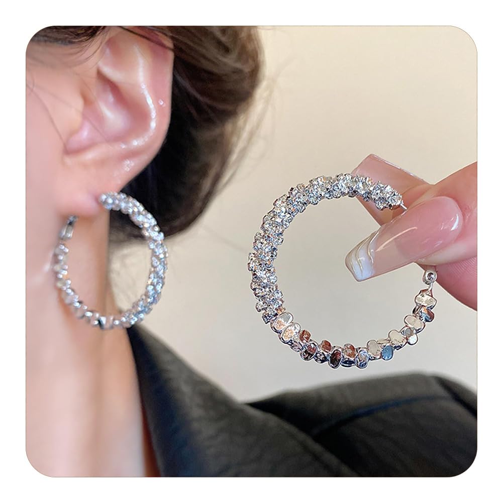 Gold Hoop Earrings for Women Dainty Zircon Earrings Hypoallergenic Earring Holiday Jewelry Fashion Accessories Gifts