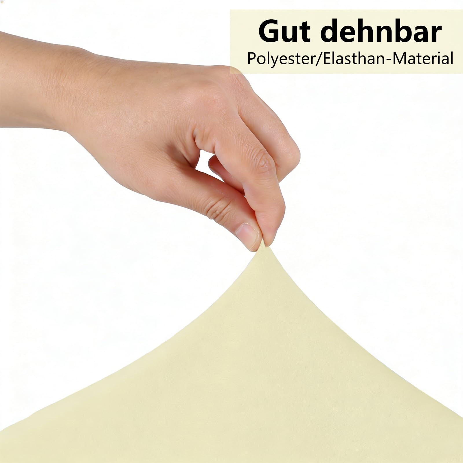 2m Hochzeitsbogen Hintergrund Ständer mit 2m Bogen Hintergrund Abdeckung Beige