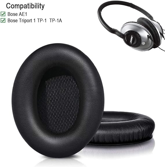 Ear Pads for Bose AE1 Triport 1 TP-1 TP-1A Headphones- Cosyplus Replacement Ear Cushions EarPads for Bose TP1A (TP-1)