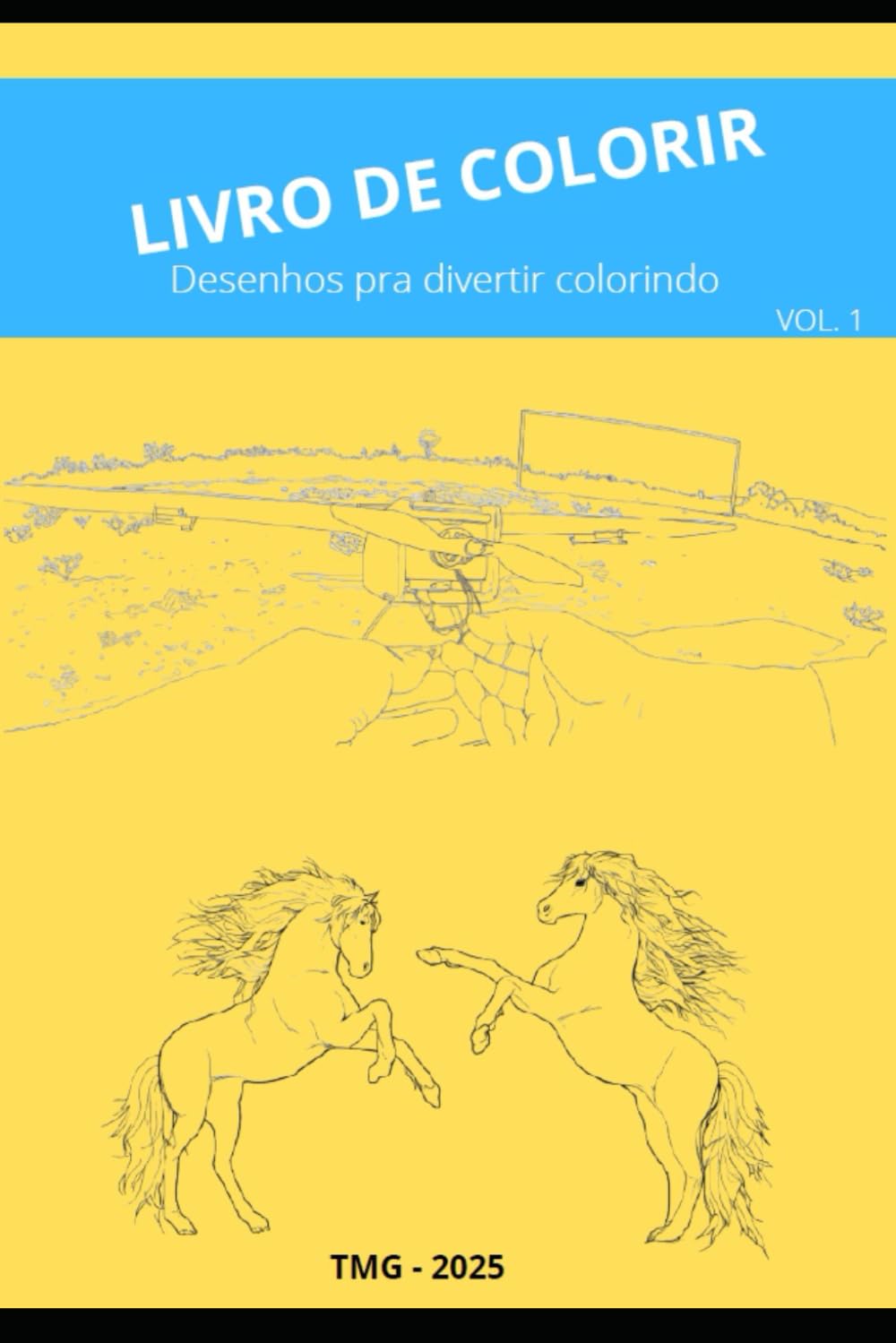Livro de Colorir: Desenhos pra divertir colorindo