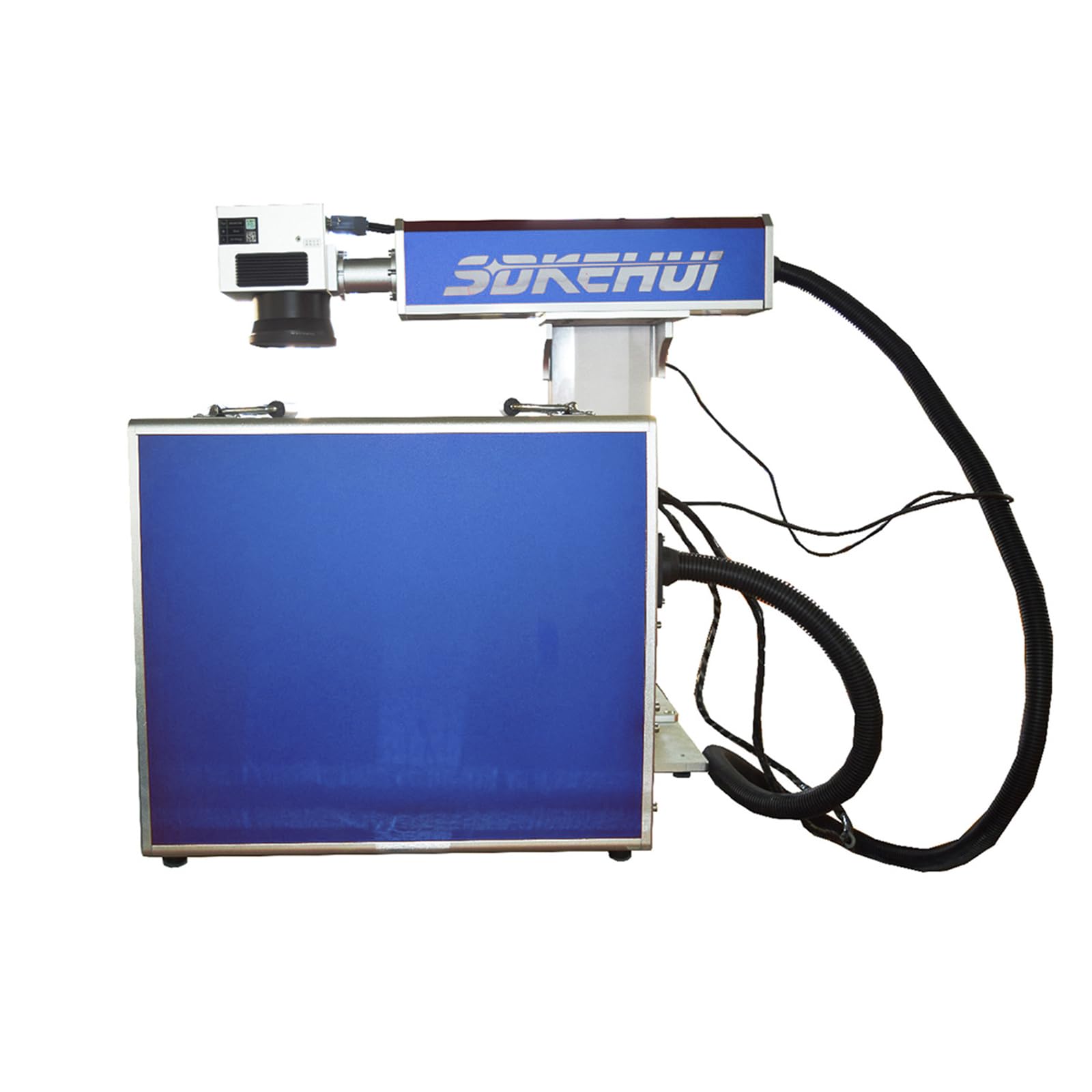 50W 30X30cm Autofocus Fiber Laser Marking Machine Marquage à Fibre Laser