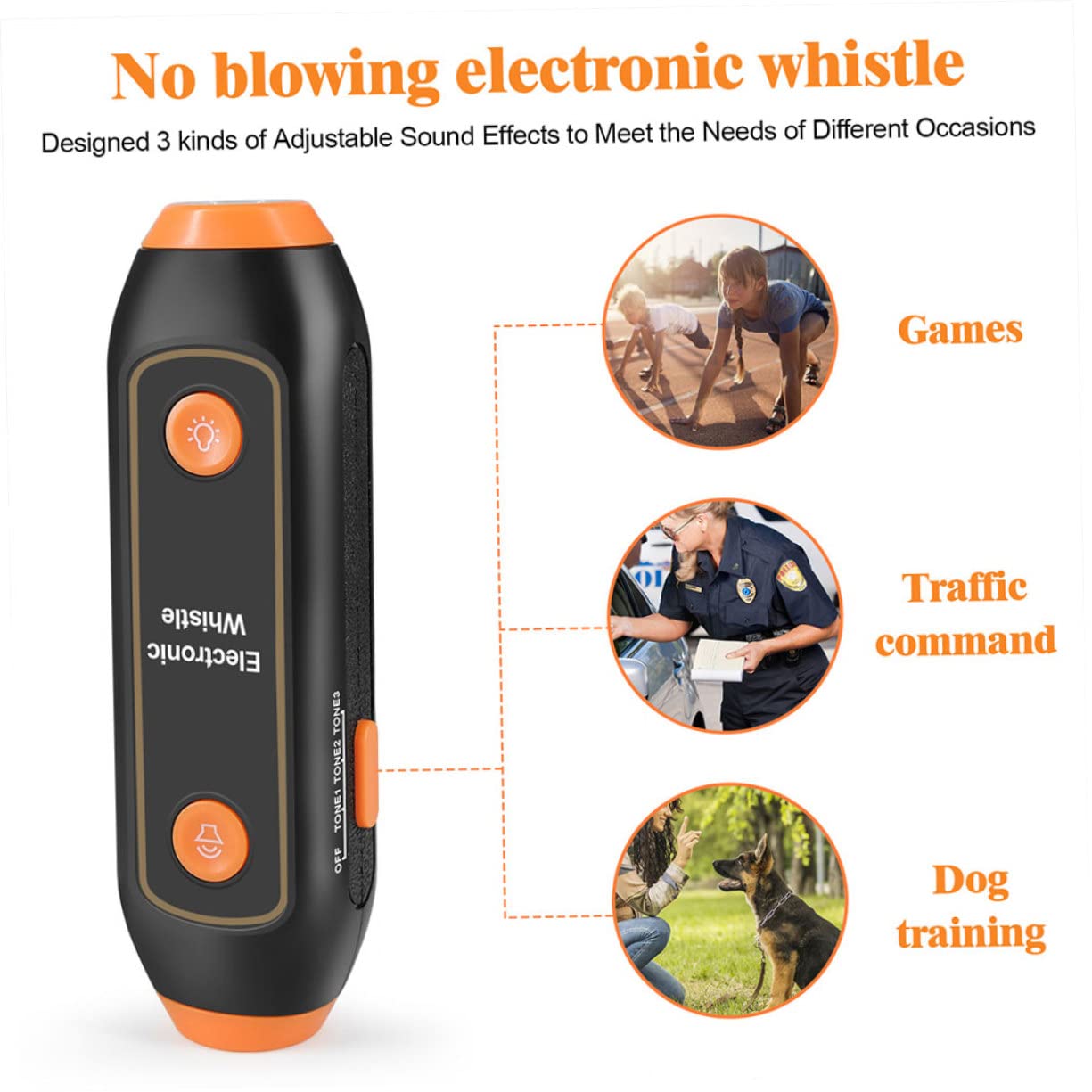Fischio Elettronico Gli Allenatori Fischiano con Il Cordino Fischietti Elettronici per Arbitri Fischietto a Batteria Fischio Ad Alto Volume Fischi di Calcio Addominali Rosso