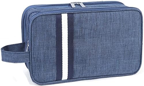 JIAMEI - Neceser de aseo para mujeres y hombres kit impermeable para viajes cosméticos bolsa de aseo personal organizador de afeitado accesorios de