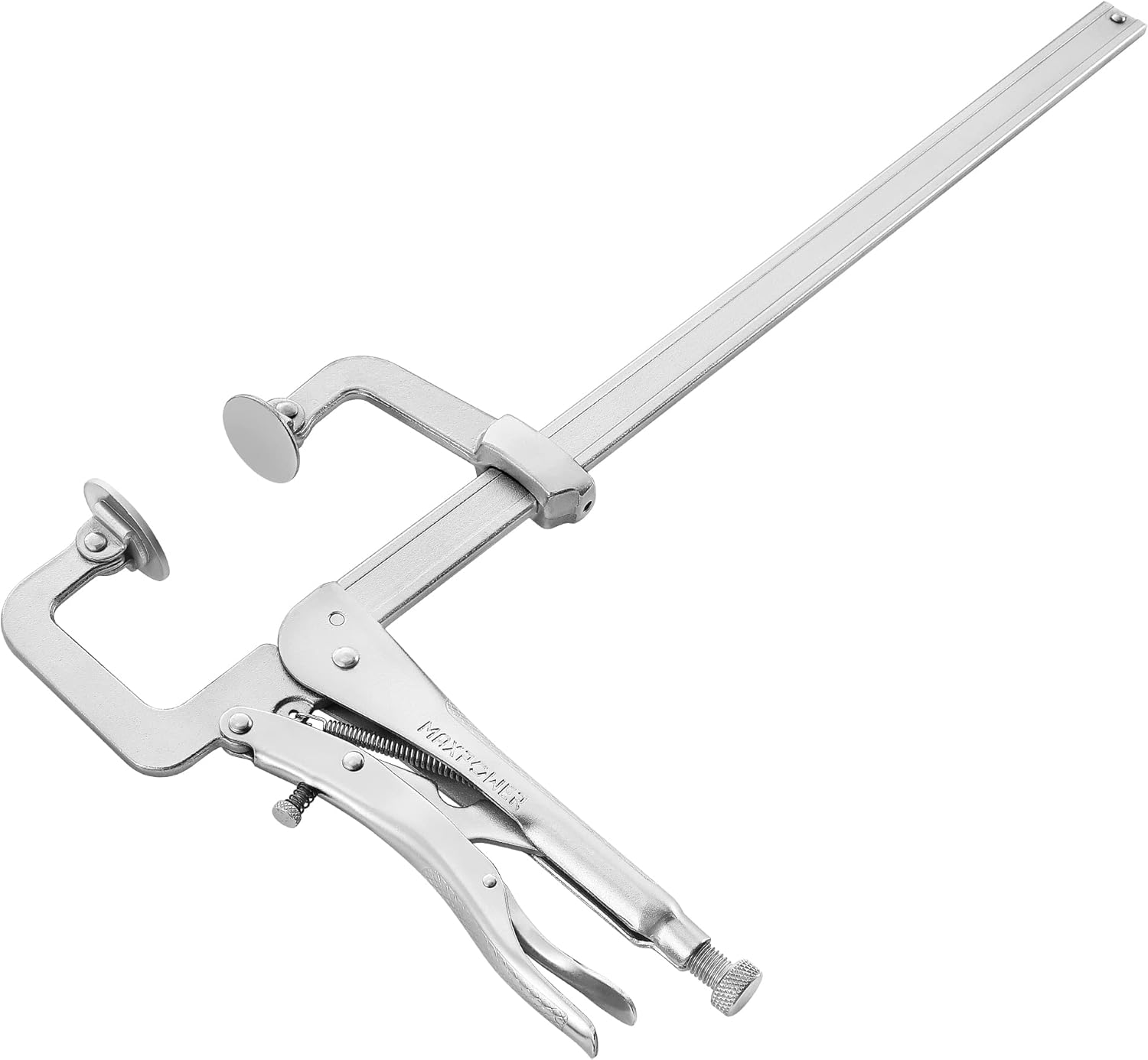 MAXPOWER 18 inch Sliding Arm Locking Clamp, Max Jaw Opening Capacity 18