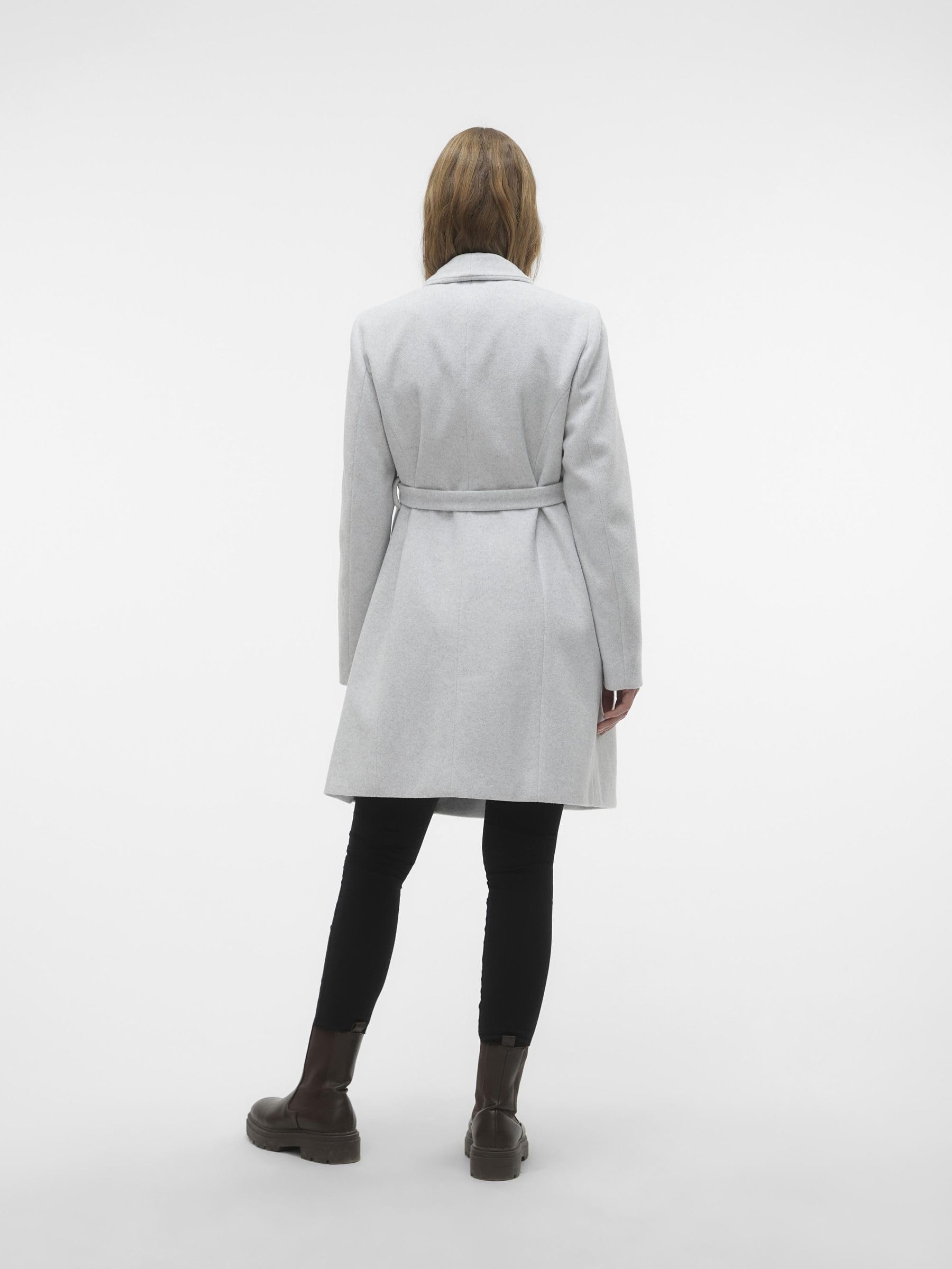Mamma Licious Female Cappotto Premaman, Super Light Grey Melange, XL