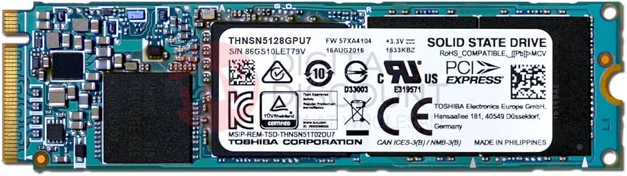 XG3 Single Sided 80mm (2280) M.2 PCI Express 3.0 x4 (PCIe Gen3 x4) OEM NVMe Client SSD (256GB)