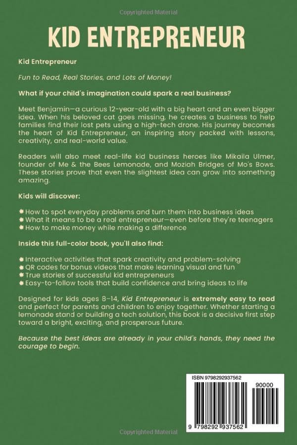 Kid Entrepreneur: Fun to Read, Real Stories, & Lots of Money (The Financially Savvy Kid's Guide) - Image 2