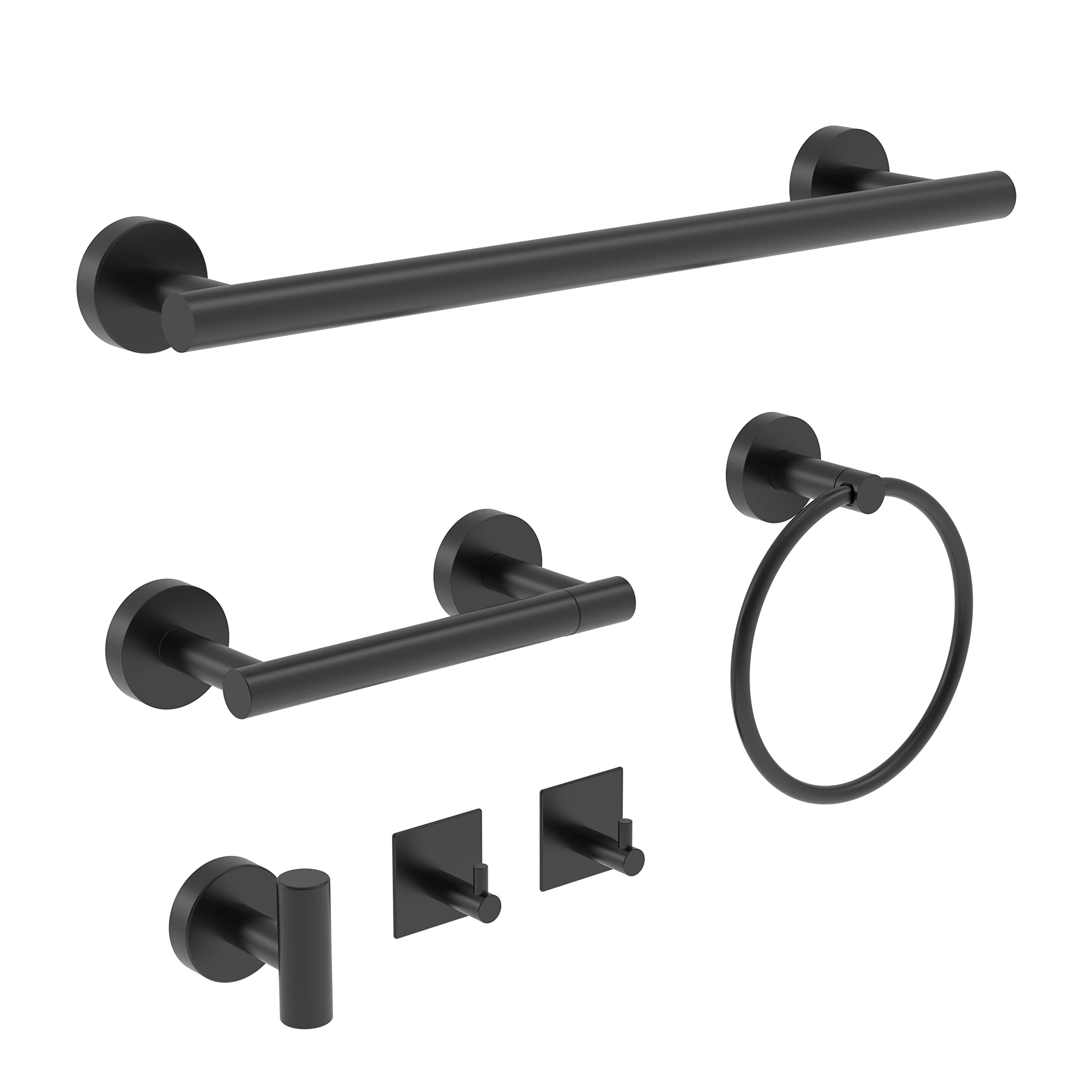 Set di accessori per il bagno Porta asciugamani Anello porta