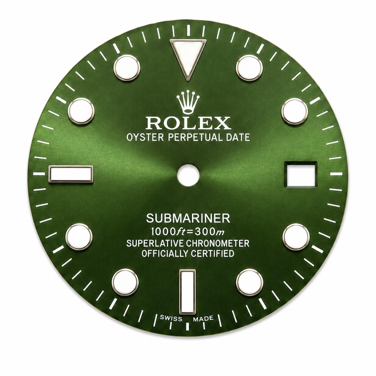 29mm Quadrante in Acciaio Inox Movimento 2824 2836 Ricambio Quadrante in Metallo Luminoso Modding Orologio per Rolex Submariner