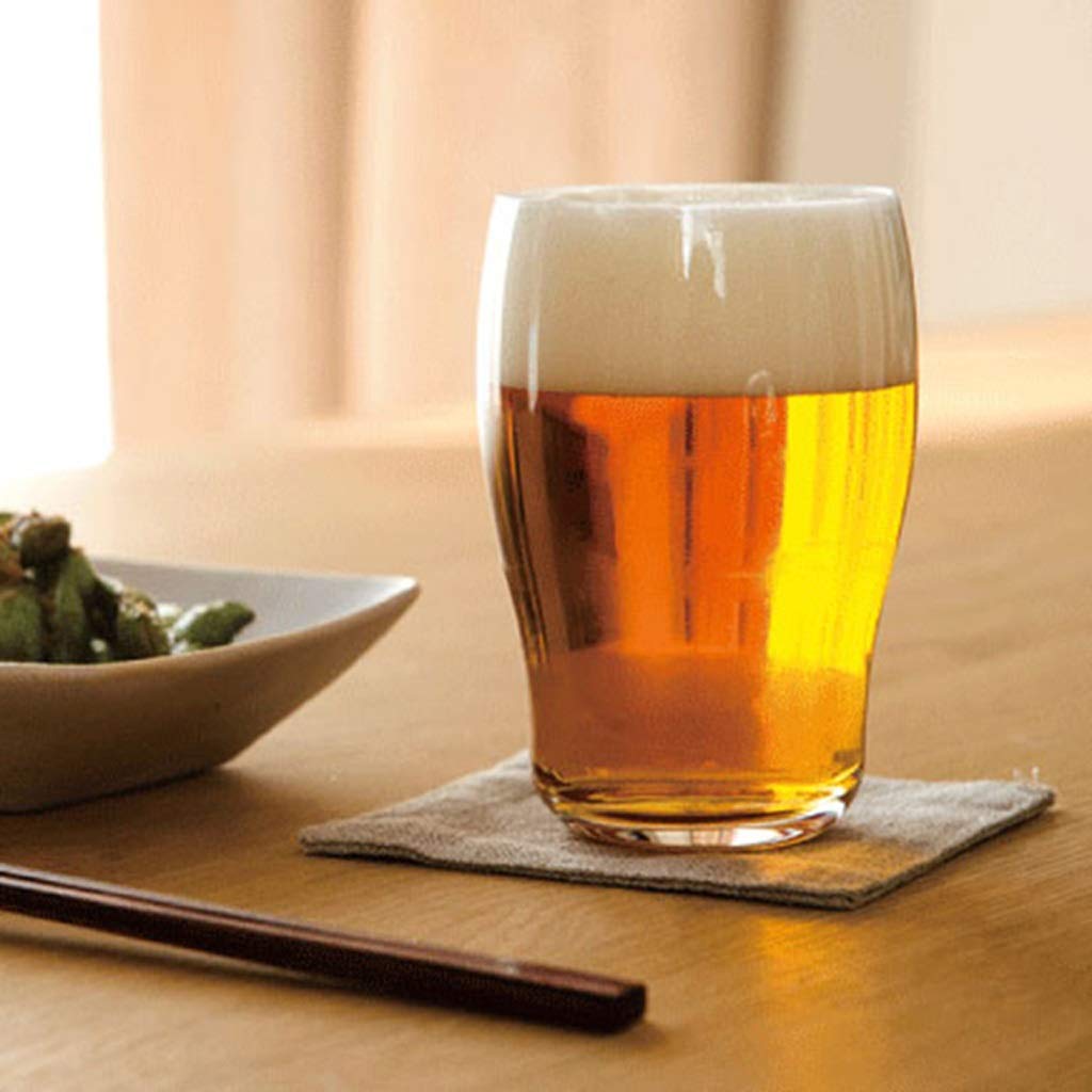 Vasos de Agua Vidrio vasos de cerveza con asa, jarras de cristal, taza de cerveza tradicional vasos, perfecto café, té de cristal, todos los días con vasos de vidrio, vasos de cóctel Vasos Cristal