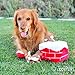 ZippyPaws Holiday Chimney Burrow Squeaky Plush Hide and Seek Dog Toy, X-Large