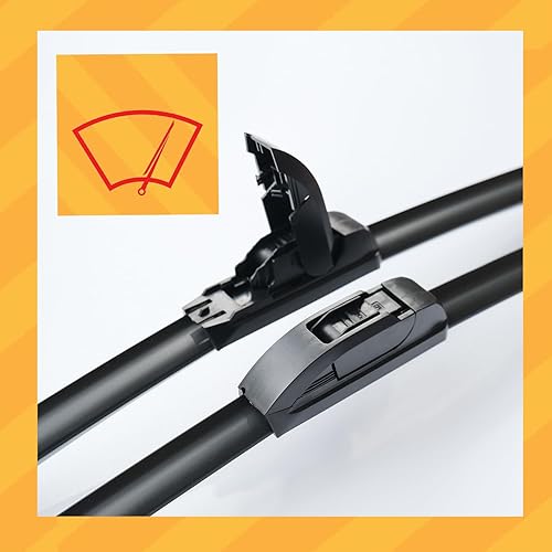 Miniatura 2 de 3 limpiaparabrisas de repuesto para Kia Niro 2017-2022, Niro EV 2019-2022tamaño de 26 + 16 + 12 pulgadas (paquete de 3) calidad OEM