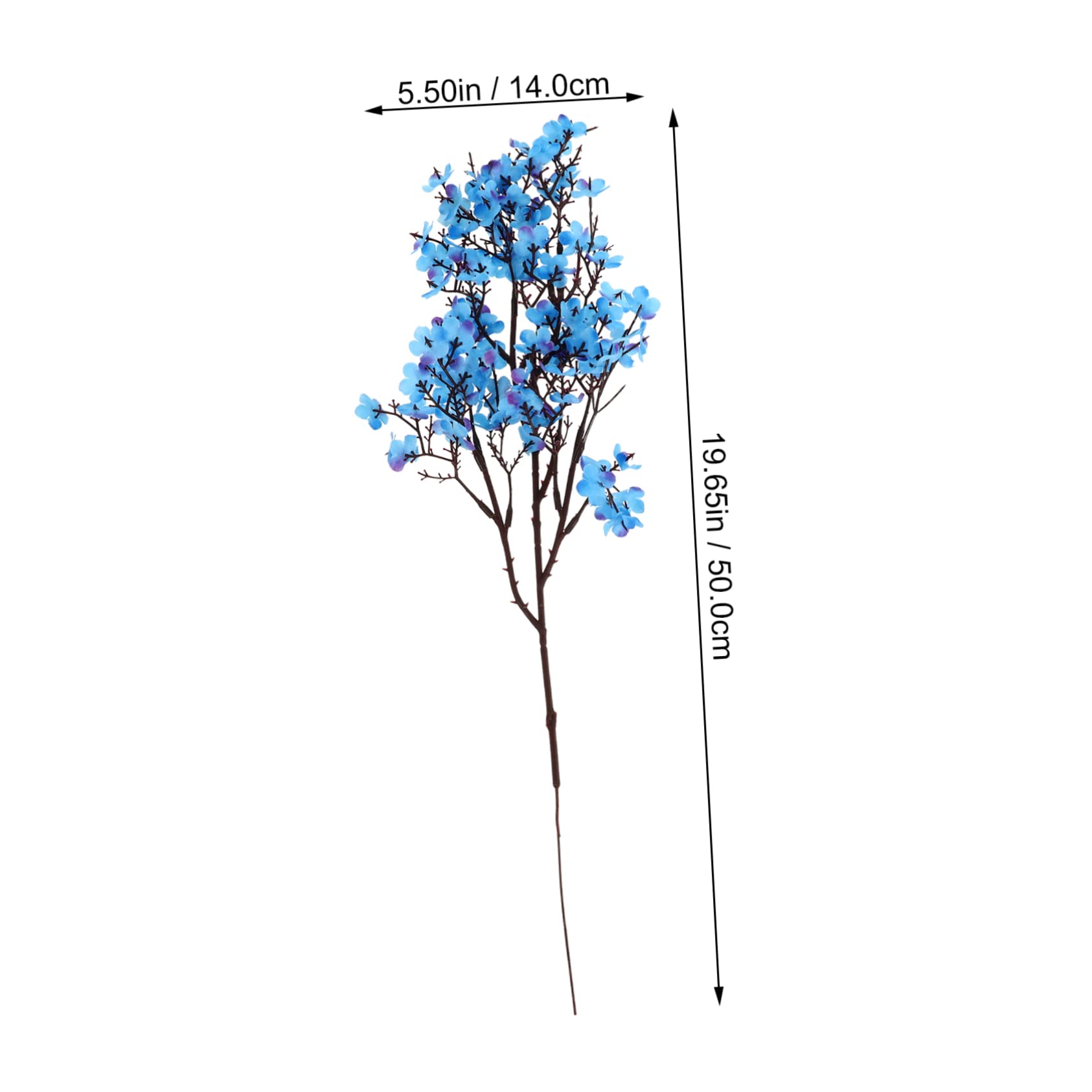Ciieeo 12 Jarrones De Flores Artificiales De Gypsophila Simulada para Centros De Mesa Ramos De Boda Decoraciones Arreglos De Boda Accesorios De Navidad Tela De Seda para